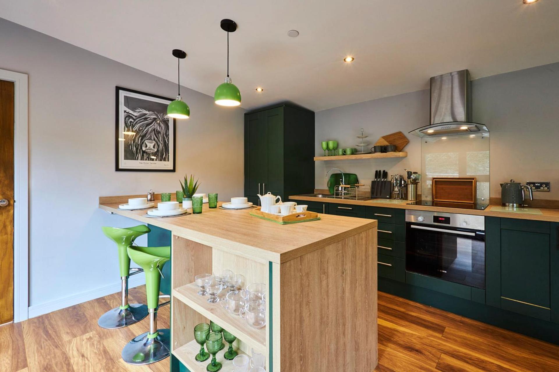 Host & Stay - Forest Green Lodge Alnwick Bagian luar foto